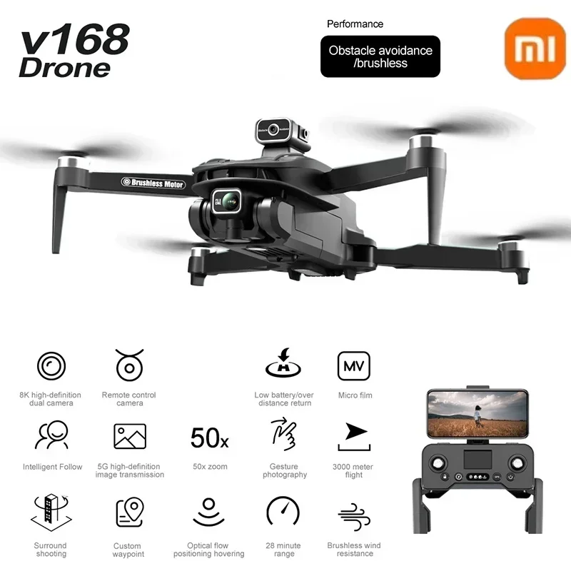 Drone GPS professionnel V168 o - Drone Surveying avis et prix